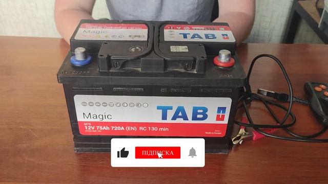 Огляд акумулятора TAB Magic 75Ah 720A R+ низькобазовий смотреть онлайн