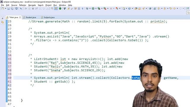 Collect Element Of Stream from Collection | Java Stream API | Java 8 | #08 смотреть онлайн