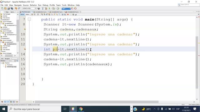 Practica Programacion Cadenas Texto Java Parte II смотреть онлайн