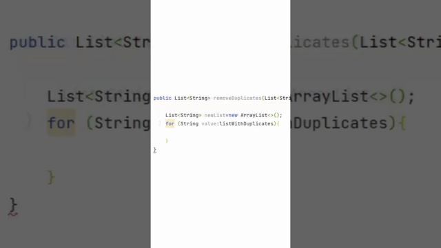 How to remove duplicates from List in Java смотреть онлайн