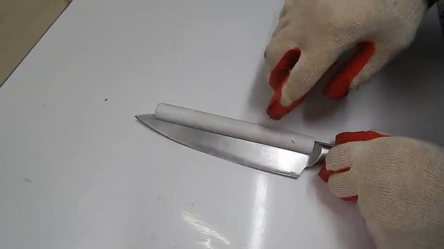 Самая ПРОСТАЯ Заточка НОЖА до остроты бритвы за 2 минуты. Справиться Даже ребёнок. смотреть онлайн