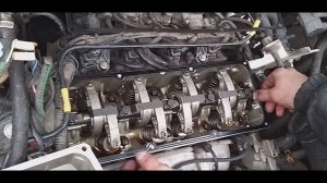 Лада Ларгус  регулировка клапанов. lada largus