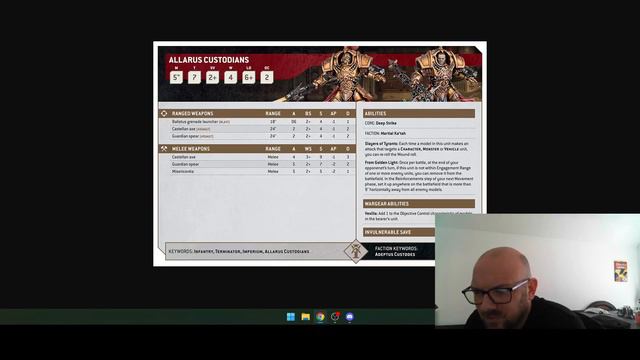 Custodes in 10th! WOW...VERY TOUGH! смотреть онлайн