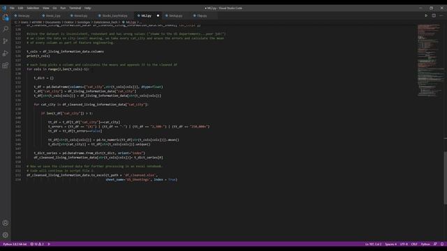 Data Science II - Python & Kaggle US Shooting Data: Offline Data Cleansing Algorithm смотреть онлайн