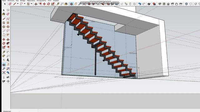 Обзор конструкции лестницы на металлическом каркасе. смотреть онлайн