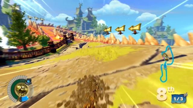 Skylanders SuperChargers - Gameplay Walkthrough - Part 14 - Pandergast Race! смотреть онлайн