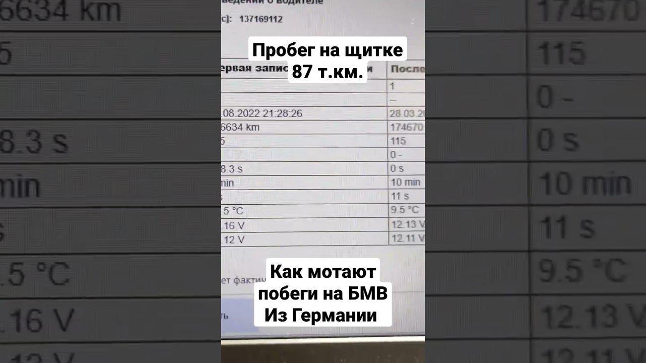 Автоподбор Краснодар. Ловим смотку пробега на BMW с помощью Рейнгольд. смотреть онлайн