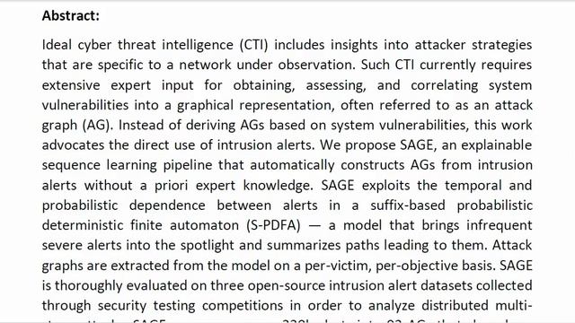 Alert Driven Attack Graph Generation Using S PDFA смотреть онлайн