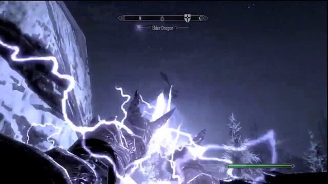 Skyrim Mini Epic Montage    Lightning Storm  Skyrim