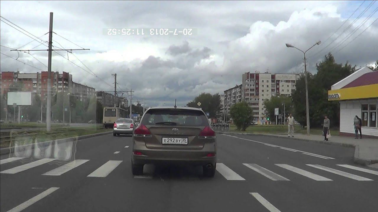 Поездки по Череповцу. часть 1_9. смотреть онлайн