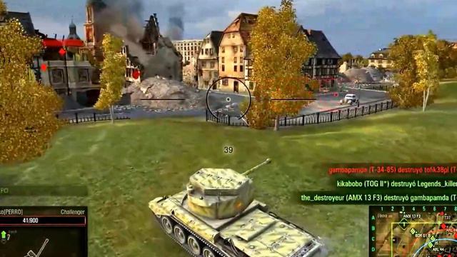 MOD Corazones de Acero World of Tanks CHALLENGER смотреть онлайн