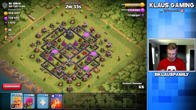 ROYAL CLOAK ABILITY! TH9 Let's Play | Clash of Clans смотреть онлайн