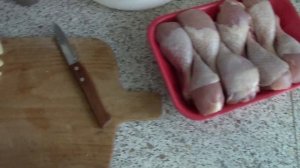 Куриные ножки в мини печке Scarlett