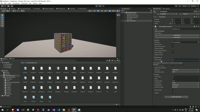 "Voxel Destruction" Unity package setup Tutorial | Atan games смотреть онлайн