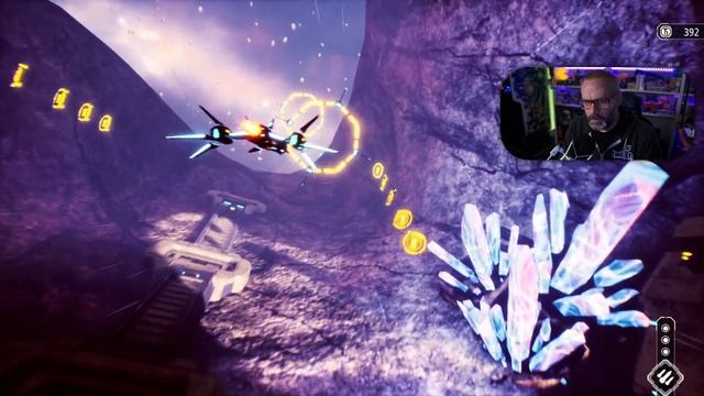 Redout Space Assault Gameplay - GeForce Now смотреть онлайн