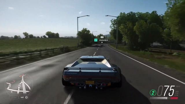 TEST-DRIVE QUADRA 2058 из игры Cyberpunk 2077 в Forza horizon 4 смотреть онлайн