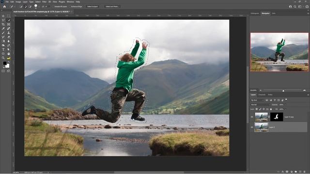 Fake Motion Blur Effect Photoshop Tutorial