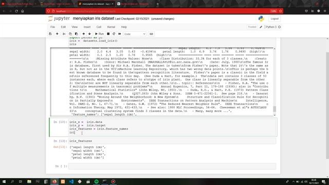 Menyiapkan Dataset Untuk Machine Learning Iris Dataset | Machine Learning Python смотреть онлайн