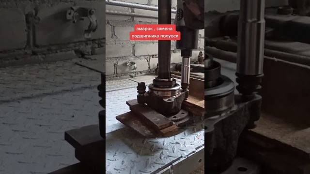 амарок, замена подшипника полуоси смотреть онлайн