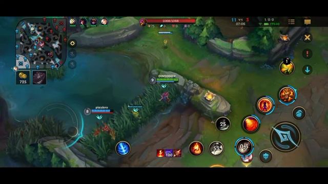 Gameplay League of Legends Wild Rift : "Annie" MVP Full Game #1 смотреть онлайн