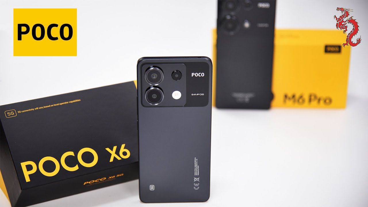 POCO X6 5G //Подробная распаковка и сравнение с POCO M6 Pro смотреть онлайн