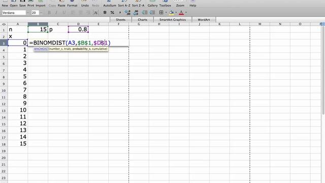 Computing the Binomial Distribution with Excel смотреть онлайн