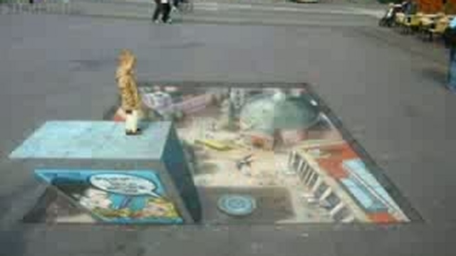 3D рисунки на асфальте (очень интересна) смотреть онлайн