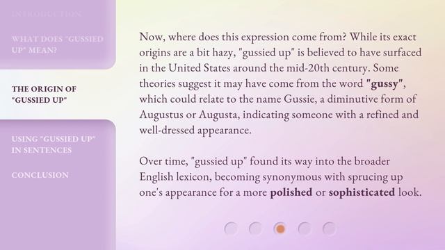 Unraveling Slang: The Story of "Gussied Up" смотреть онлайн