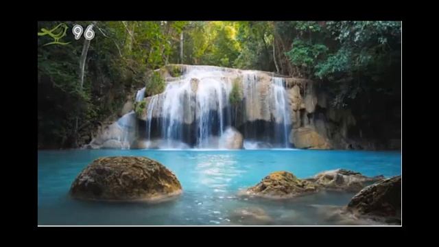 Красивая музыка пианино "Водопад" смотреть онлайн