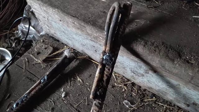 Самодельный колышек для Коз Коров своими руками из арматуры смотреть онлайн