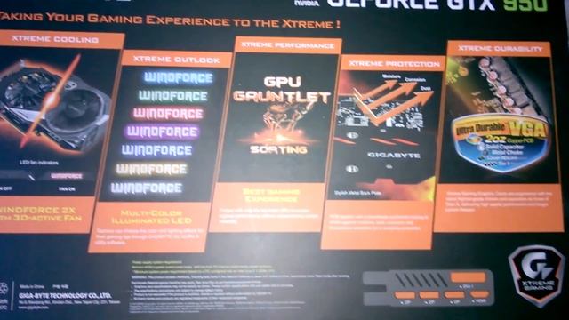Gigabyte GTX 950 Xtreme - Unboxing смотреть онлайн