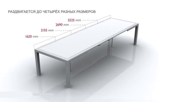 Уличный стол из искусственного ротанга Simphony смотреть онлайн