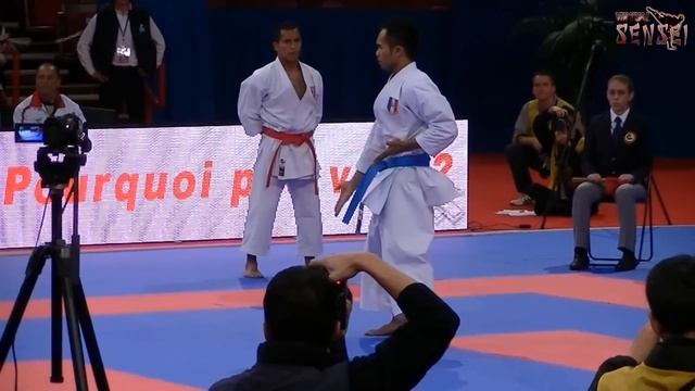 Minh Dack - Kata Seipai - 21st WKF World Karate Championships Paris Bercy 2012 смотреть онлайн