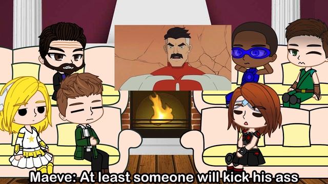 The Boys React to/Omni man vs homelander death battle/ смотреть онлайн