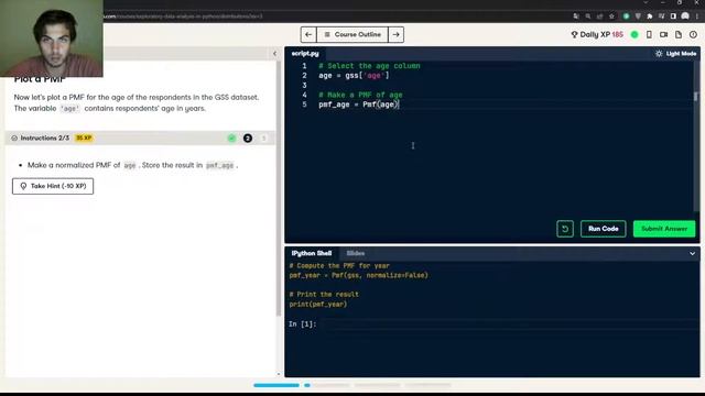 DataCamp: Exploratory Data Analysis in Python - Distributions 2# смотреть онлайн