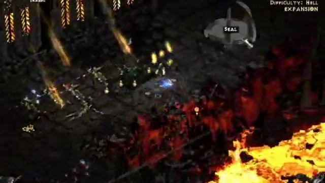 Diablo 2 Lord of Destuction - Lvl 89 Assassin Killing Bosses смотреть онлайн