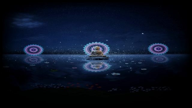 Relaxing Music in VR 180 - Calming Buddha - Reflections - Meditation music for Oculus Quest смотреть онлайн
