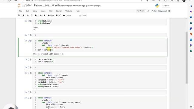 15. Python __init__ & Self смотреть онлайн
