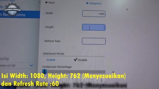 Mengatasi D-SUB Out Of Range 67.4 Khz60hz Pada Monitor