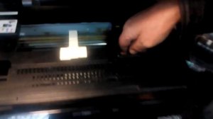 прочистка печатающей головки Epson чистящей жидкостью