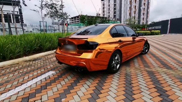 Chrome Series Wrapping bmw Lowest Price Best Quality Guaranteed frm RM 898 wrap specialists смотреть онлайн