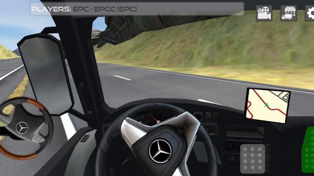 Mercedes Benz Truck Simulator -  Accelo Transport Corn Seeds Level