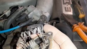 Дым из печки авто. запах горелого.