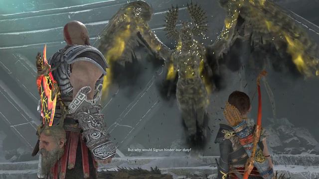 God of War Valkyrie Olrun destroyed in seconds смотреть онлайн