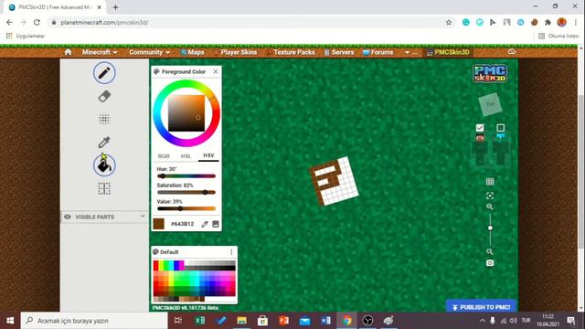 Minecraft Skin Timelapse смотреть онлайн
