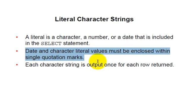 Oracle 12c SQL Workshop: SL#10 Concatenation Operator for Links Columns/Character Strings to Other смотреть онлайн