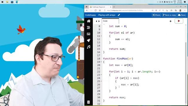 JavaScript tutorial 13/24: Arrays in JavaScript | Practical examples | Coding for beginners смотреть онлайн