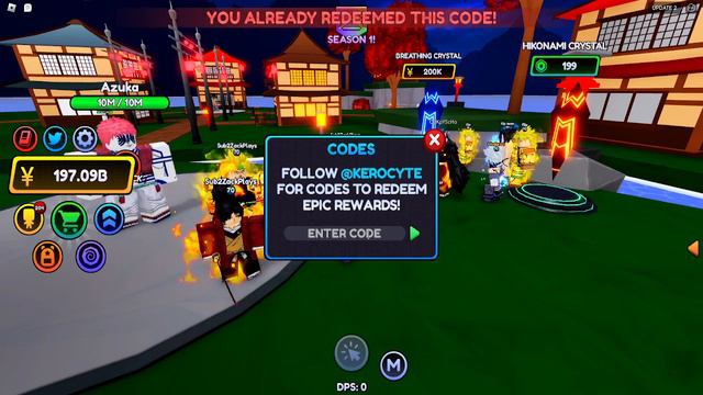 All codes in Anime Universe Simulator UPD 2 смотреть онлайн