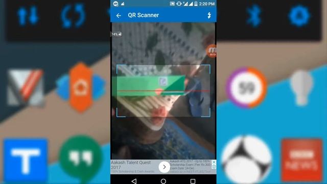 How to scan QR Code and Bar Code Scanner in Android/Tablet || qr code reader || Hindi смотреть онлайн