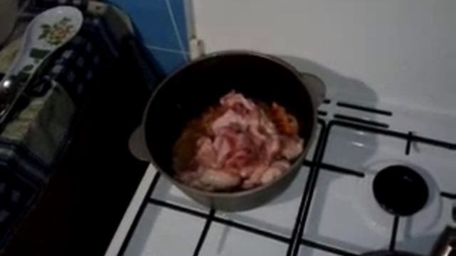 Плов из куриных спинок смотреть онлайн